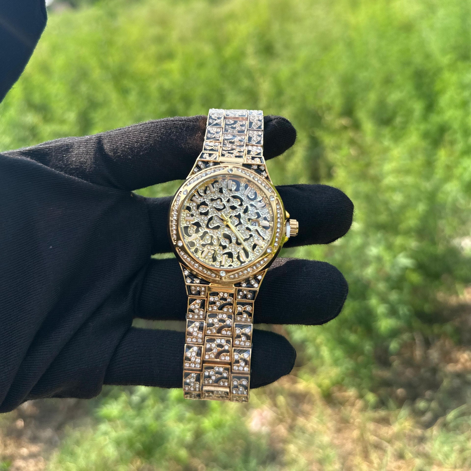 Tiger Aura|Michael Kors Animal Print Watch